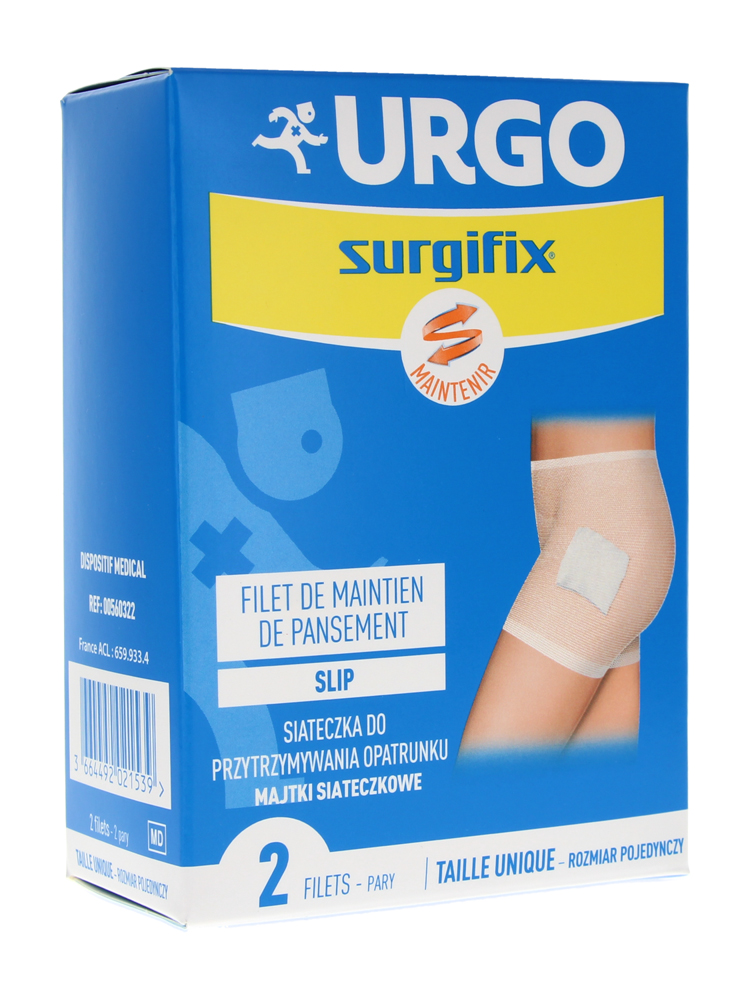 Urgo Surgifix Filet de Maintien de Pansement Slip 2 Filets - Filet de maintien de pansement pour une protection efficace